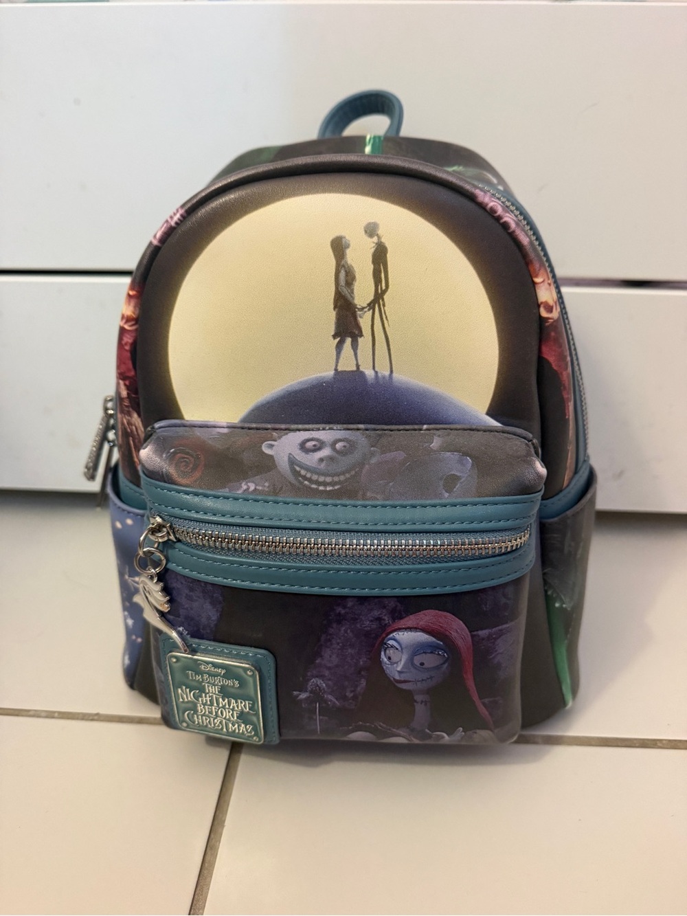 Loungefly The Nightmare Before Christmas Mini Backpack Scenes